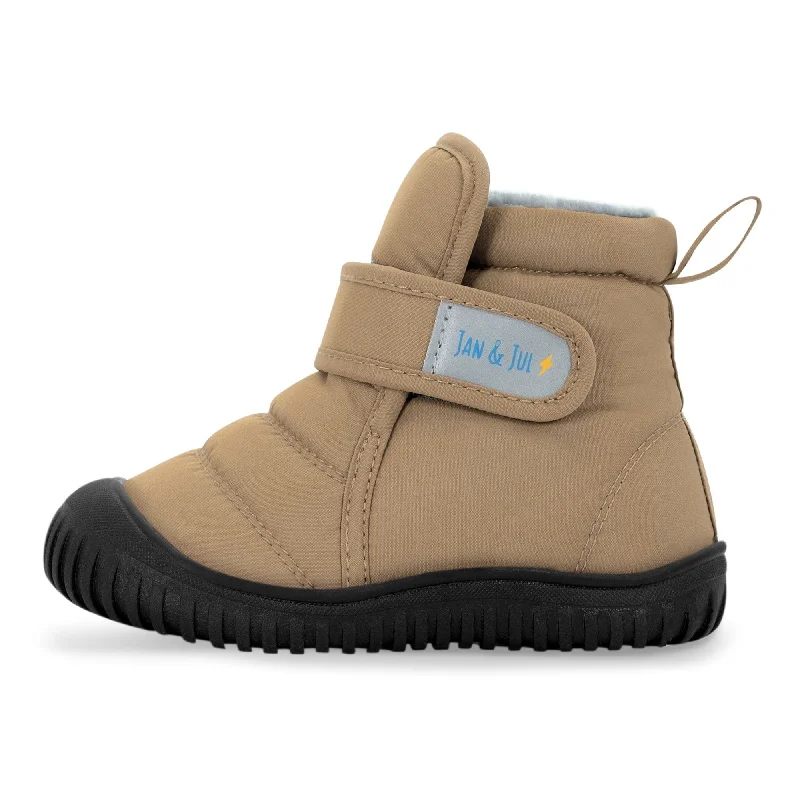 Jan & Jul Toasty-Dry Booties - Soft Brown