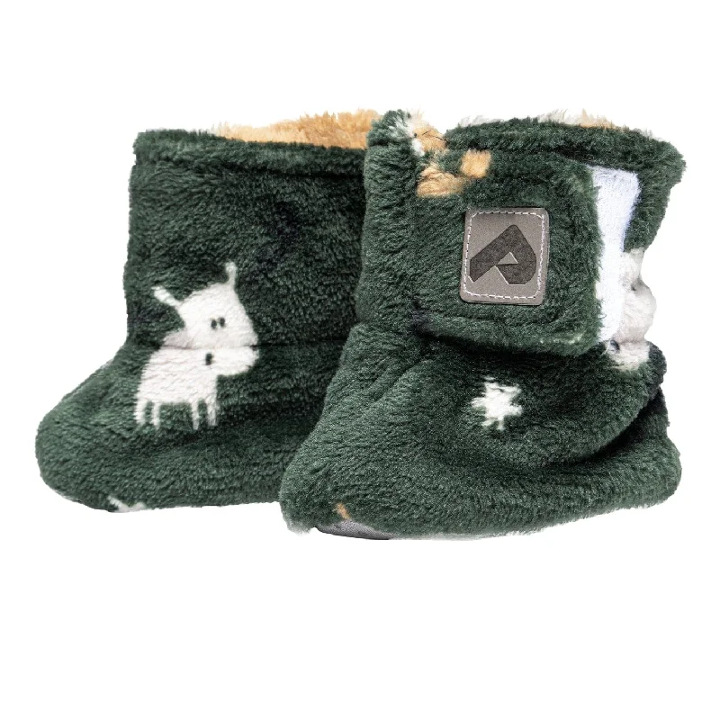 Perlimpinpin Plush Booties - Moose