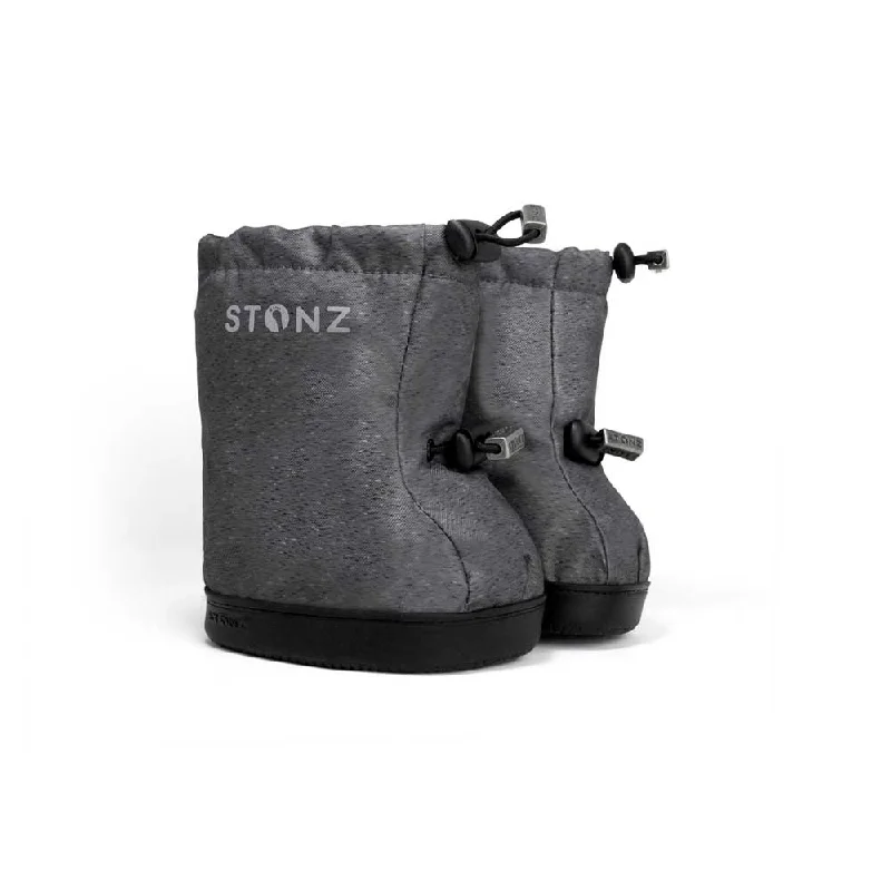 Stonz Baby Booties | Heather Grey