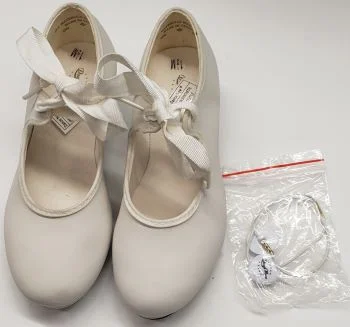 Annie Tyette Jr. III -- Children's Tap Shoe -- White