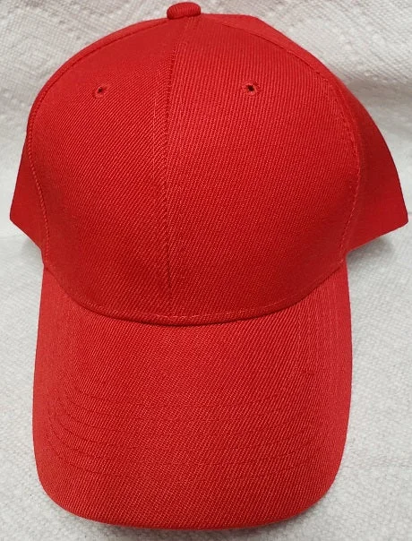 Cliff --  Acrylic Baseball Cap -- Red