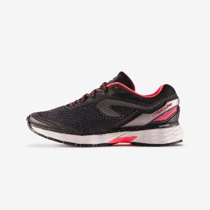 KIPRUN LONG WOMEN'S RUNNING SHOES CORAL