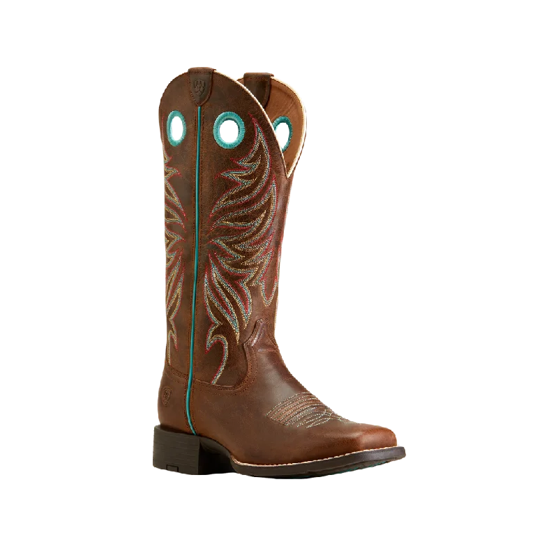 Ariat Women's Round Up Ryder Pull Holes Boots