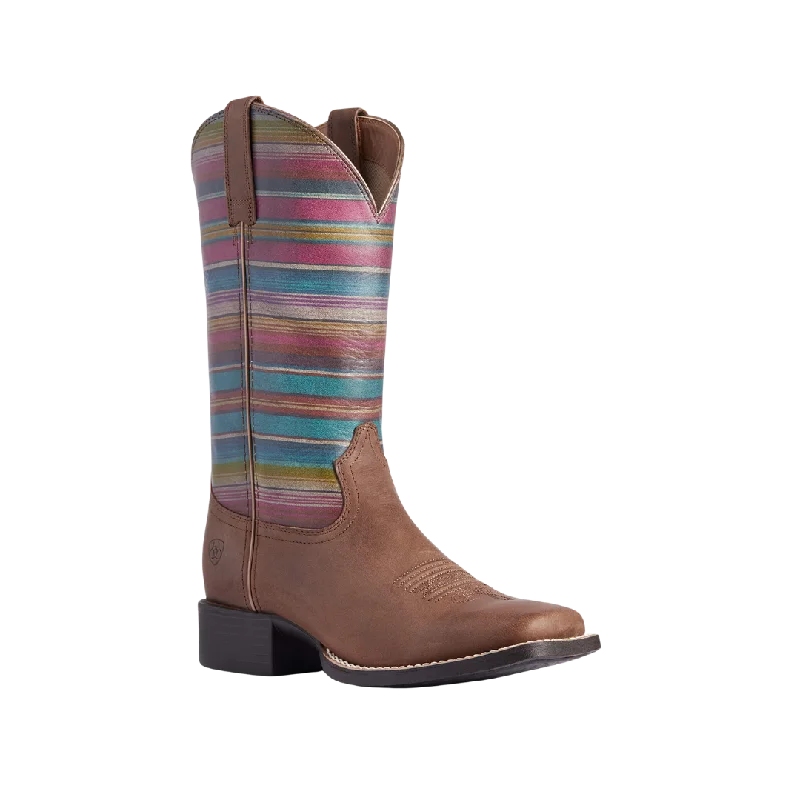 Ariat Women's Serape Round Up Square Toe Boots